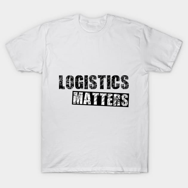 Logistic and transport T-Shirt by Karpatenwilli